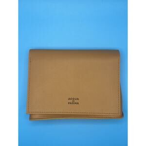 Acqua Di Parma Amenity Bag Etihad Airways Abu Dhabi Accessory Bag Yellow 7”x5”